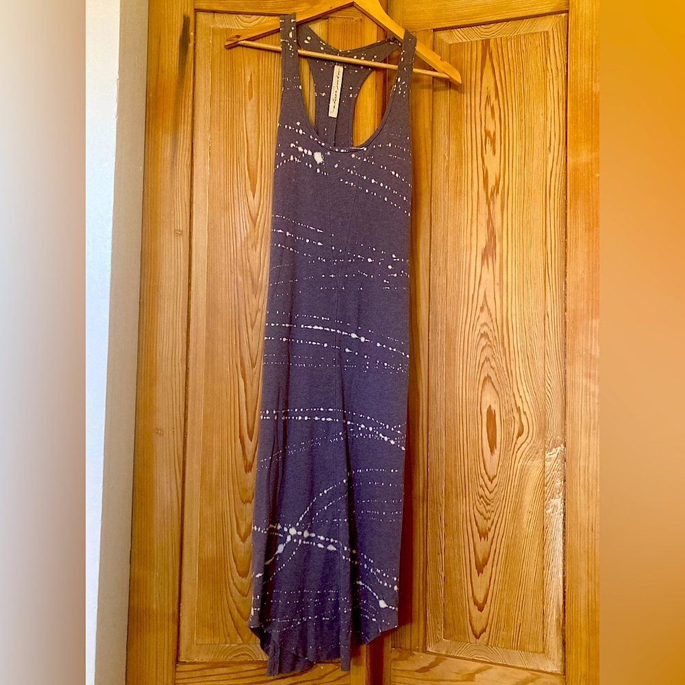 Raquel Allegra Ribbed Racerback Midi Dress